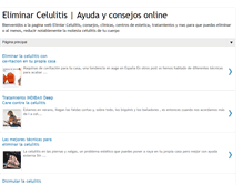 Tablet Screenshot of eliminarcelulitis.net